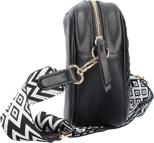 Rieker Damen Umhängetasche H1500-00 Schwarz Synthetik