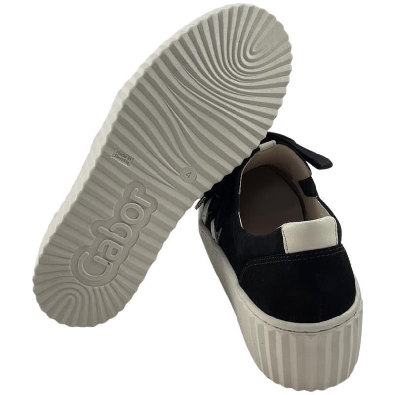 Gabor fashion Damen Slipper 23.202.17 Schwarz