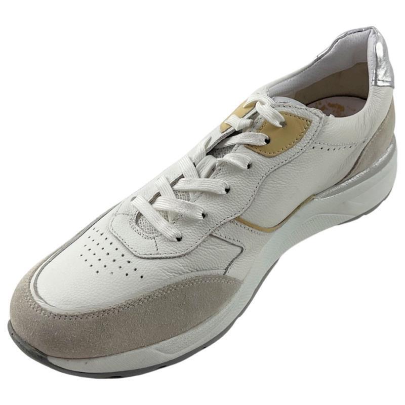 Bugatti Damen Sneaker 433-A6N04-1410-2021 Weiß/Beige