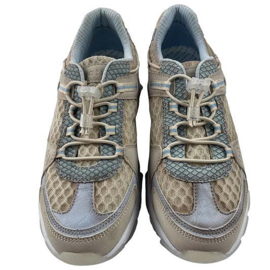 Bugatti Damen Sneaker 432-95208-5559-5242 Beige/Hellblau