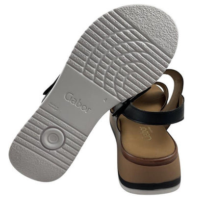 Gabor Comfort Damen Sandalen 22.744.57 Schwarz