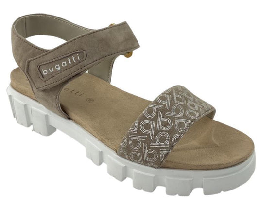 Bugatti Damen Sandalen 431-A7F80-1000-1000 Schwarz