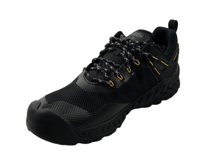 Keen Herren Sneaker Nxis Evo WP 1025910 Schwarz/Gelb