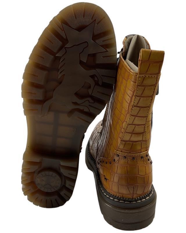 Mustang Damen Stiefeletten 1398-503-660 Ockergelb