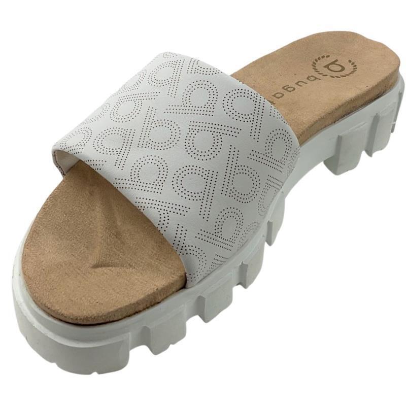 Bugatti Damen Pantolette 433-A7F90-4000-2051 Weiß/Gold