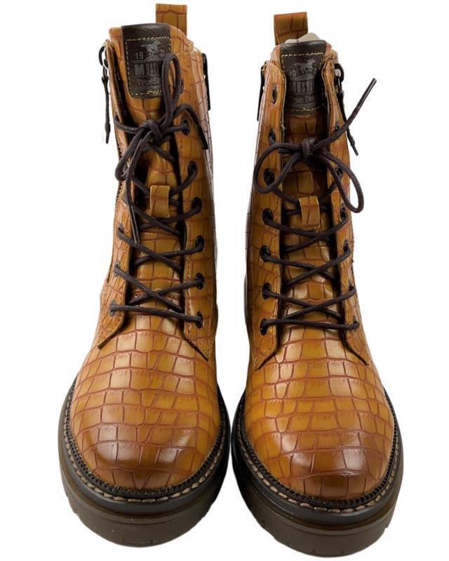 Mustang Damen Stiefeletten 1398-503-660 Ockergelb