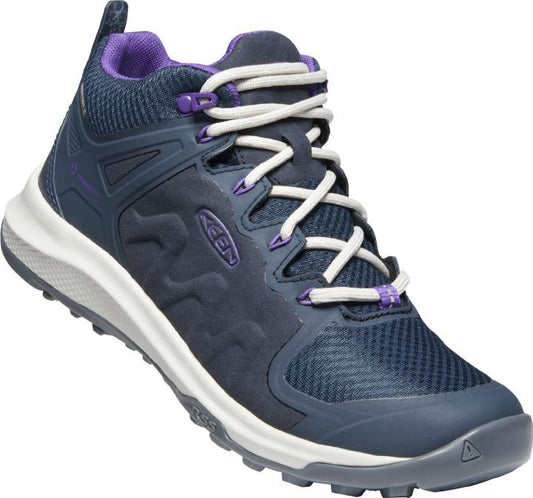 Keen Damen Wanderstiefel Explore Mid WP 1022309 Blau
