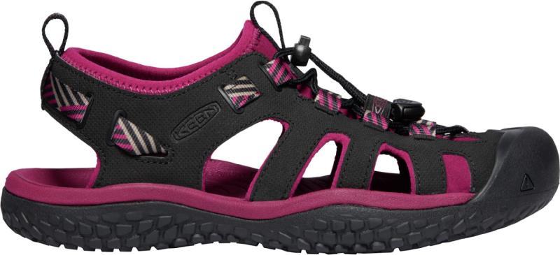 Keen Damen Sandale SOLR 1022454 Schwarz Pink