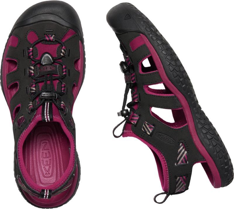 Keen Damen Sandale SOLR 1022454 Schwarz Pink