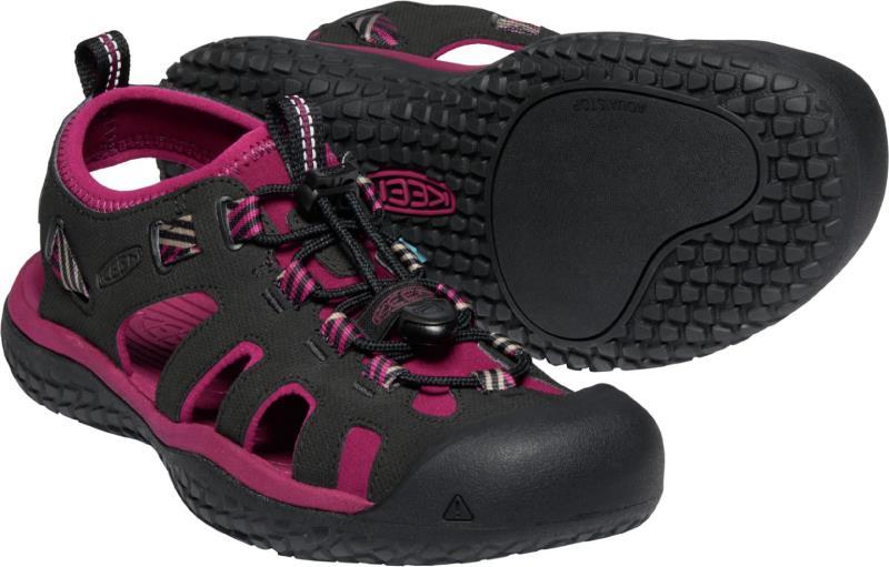 Keen Damen Sandale SOLR 1022454 Schwarz Pink