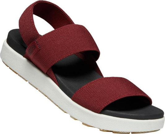 Keen Damen Sandale Elle Backstrap 1022622 Rot Recycling