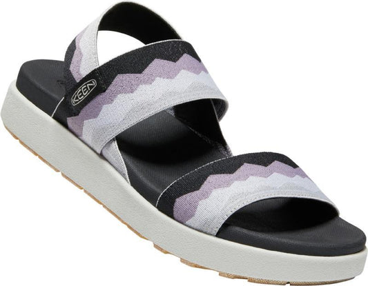 Keen Damen Sandale Elle Backstrap 1024714 Lila Grau Schwarz