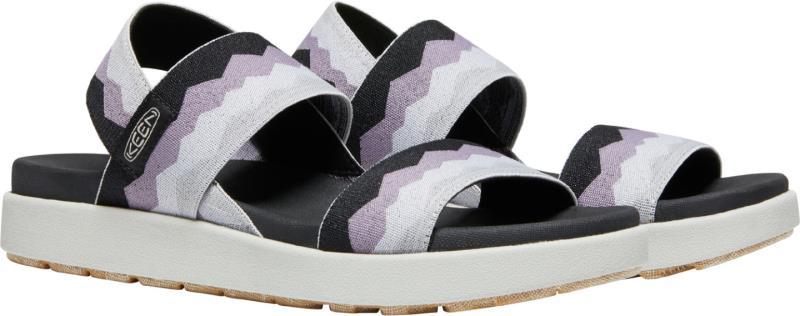 Keen Damen Sandale Elle Backstrap 1024714 Lila Grau Schwarz