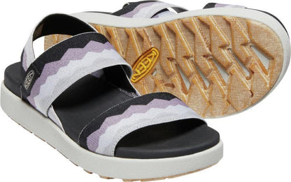 Keen Damen Sandale Elle Backstrap 1024714 Lila Grau Schwarz