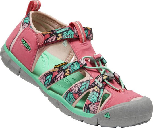Keen Mädchen Sandale Seacamp II CNX1025150 Rosa Grün