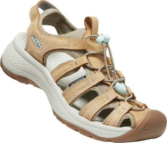 Keen Damen 1026151 Sandale Astoria West Leder Doe/Blue Glass