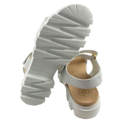 Bugatti Damen Sandalen 433-A7F84-4000-2051 Weiß-Gold
