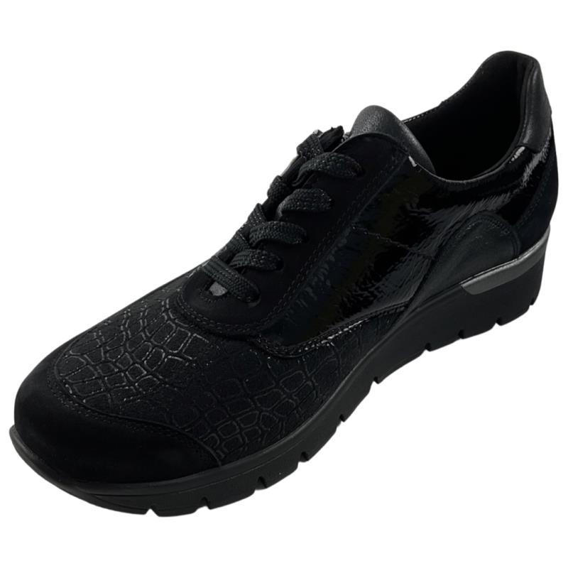 Waldläufer Damen Sneaker K-Ramona 626K02-413-001 Schwarz
