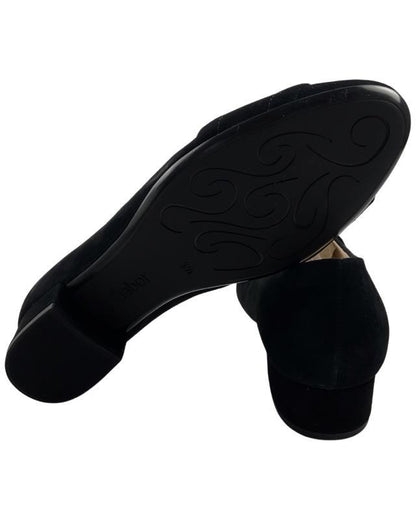 Gabor Damen Pumps 31.323.17  Samtchevreau Schwarz