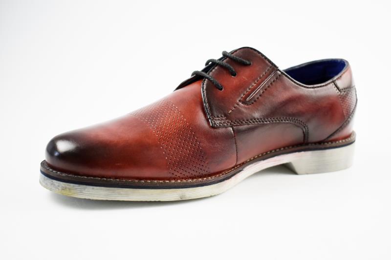 Bugatti Herren Halbschuhe 312-41603-4100-3000 Rot Leder