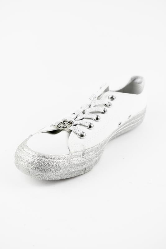Converse All Star Miley Cyrus Collection Weiß Silber