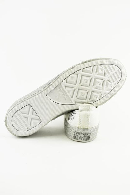 Converse All Star Miley Cyrus Collection Weiß Silber