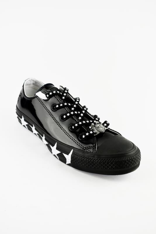 Converse All Star Miley Cyrus Collection Schwarz Lack Optik