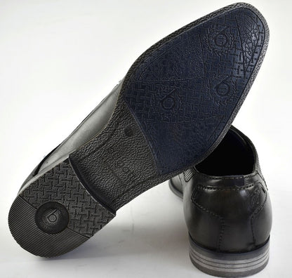 Bugatti Herren Halbschuhe 311-42005-3000 Dunkelgrau Leder