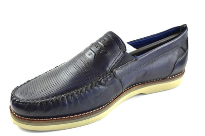 Bugatti Herren 311-71861-4100-4000 Blau Leder