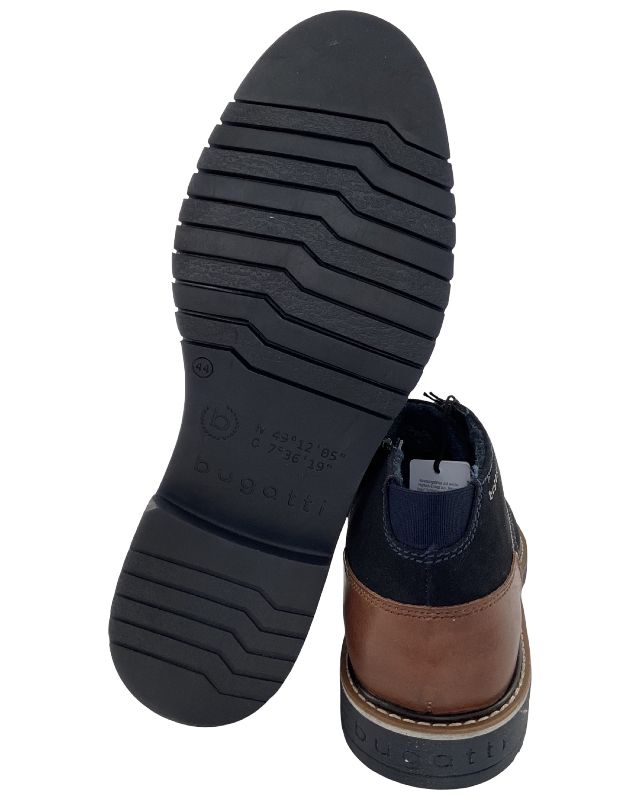 Bugatti Herren Stiefel 331-8373H-1400 4100 Dunkelblau