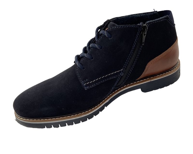 Bugatti Herren Stiefel 331-8373H-1400 4100 Dunkelblau