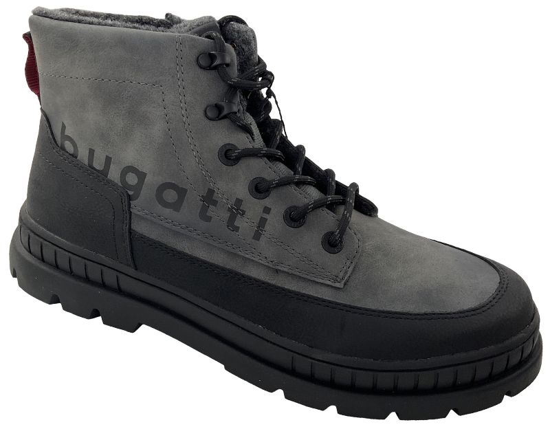 Bugatti Herren Stiefel 321-AGA32-5000 1100 Dunkelgrau