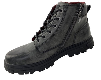 Bugatti Herren Stiefel321-AUB31-5000 1500 Grau