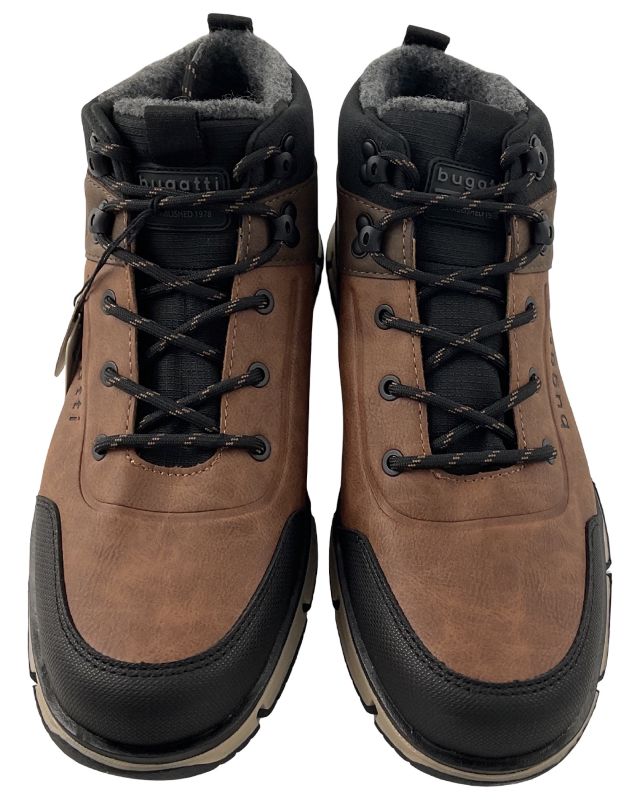Bugatti Herren Stiefel 341-AC237-5069 Cognac /Schwarz