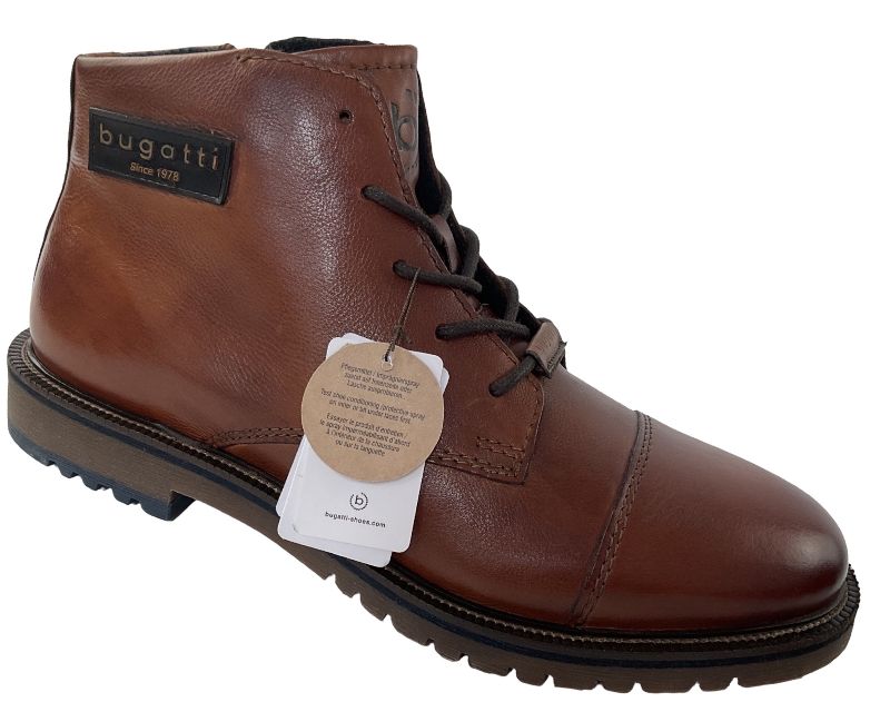 Bugatti Herren Stiefel 331-AO931-1000 Cognac