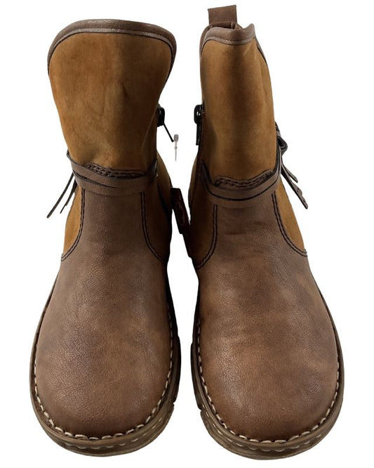 Rieker Damen Kurzstiefel  Z3772-22 Braun  Kunstleder