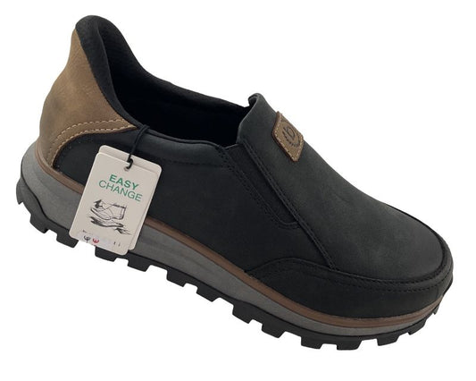 Bugatti Herren Halbschuh Slipper 321-ANP60-5000 Schwarz
