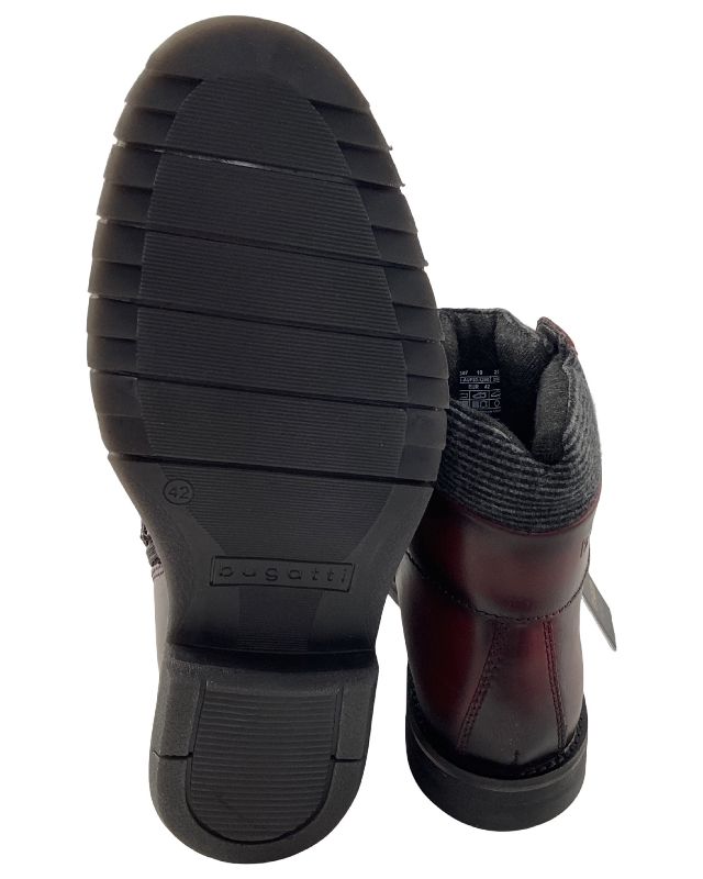 Bugatti Herren Stiefel 321-AUF30-1200 Dunkelrot