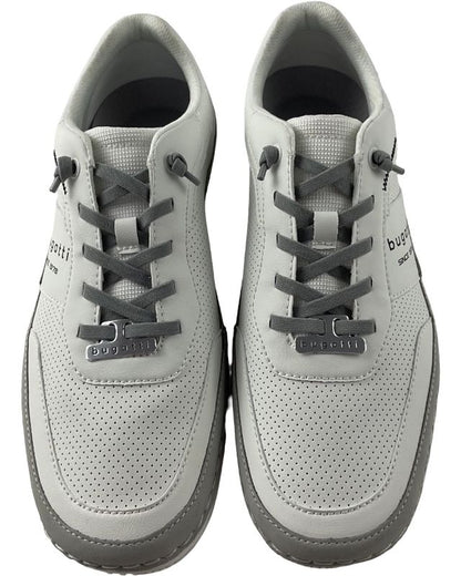 Bugatti Herren  Halbschuhe 325-AFF04-5050 weiß/grau