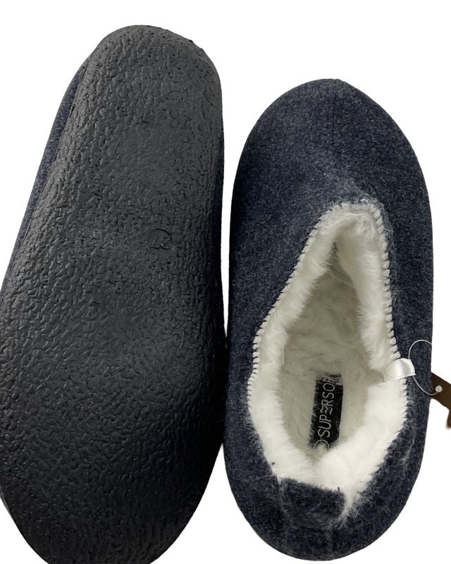 Supersoft  Damen Hausschuhe geschlossen 22 610 NAVY