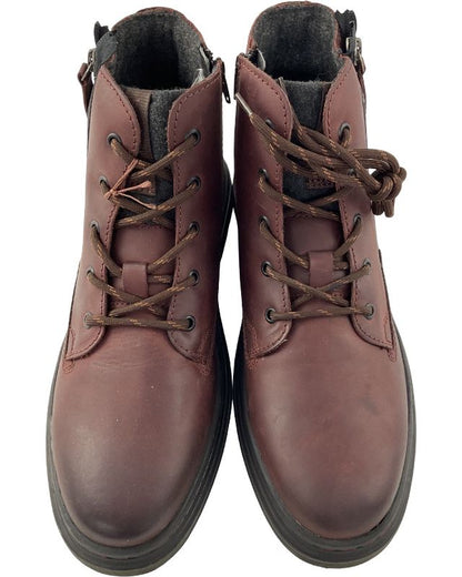 Bugatti Herren Stiefel 321-AUC30-1200 Bordo Leder/Synthetik