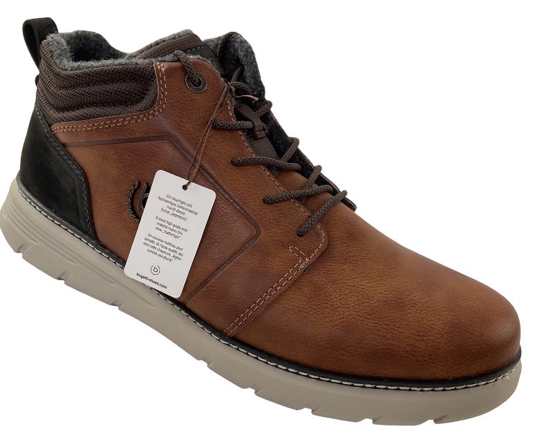 Bugatti Herren Stiefel 331-APO30-5055 Cognac/Dunkelbraun