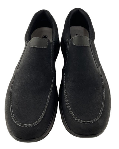 Rieker  Herren Slipper B9062-00 Schwarz extra Weit
