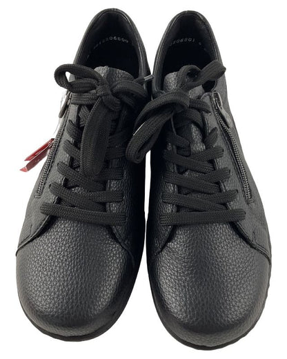 Rieker Damen  Halbschuhe Sneaker 48901-00  Schwarz extra Weit