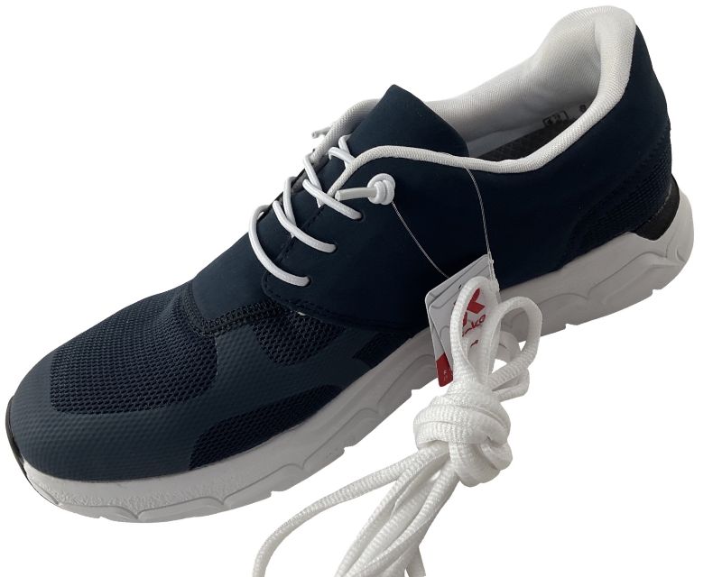 Rieker Herren Sneaker PRESTON 09100-14 Blau Extraweite
