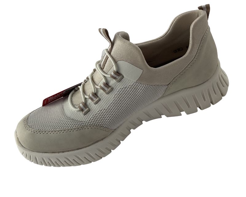Rieker Damen Slipper M5358-60 Beige