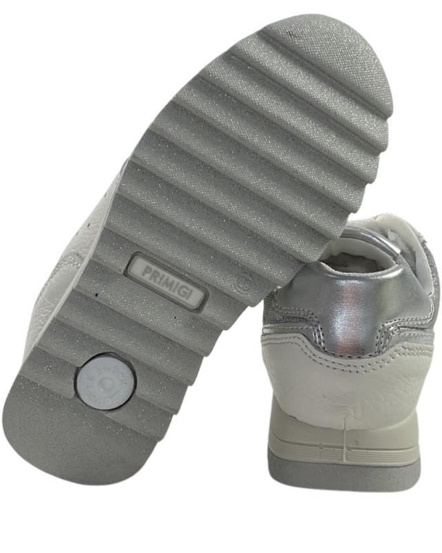 Primigi Mädchen Sneaker Weiß/Glitzer 7383155
