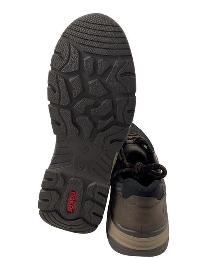 Rieker  Herren Schnürschuhe 11211-02 Schwarz extra Weit