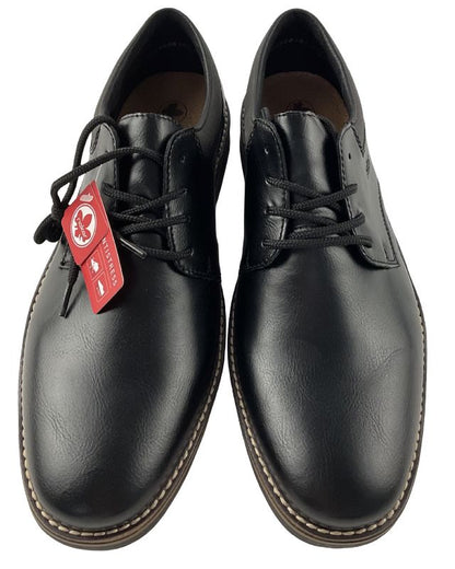 Rieker  Herren Schnürschuhe 13200-00 Schwarz