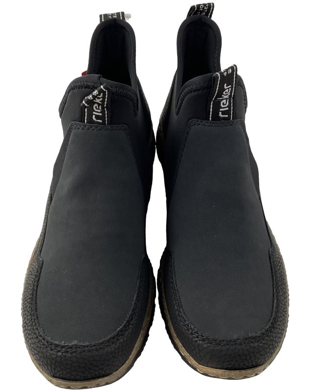 Rieker Damen Chelsea Boots N3275-00 Schwarz Synthetik